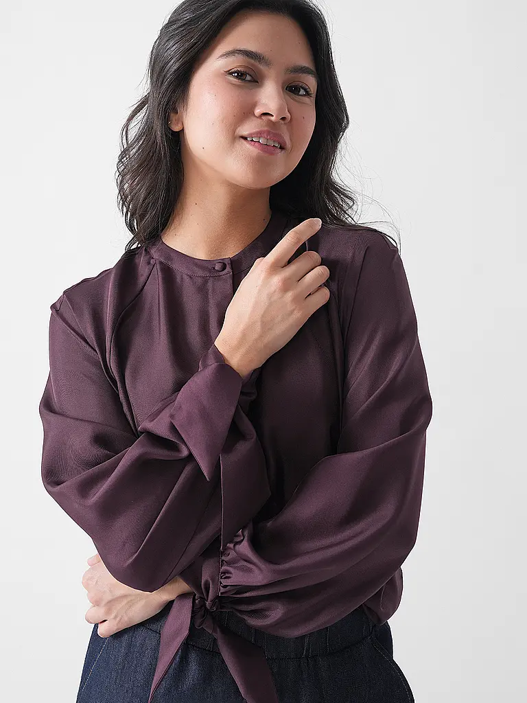 RIANI | Blusa | Rojo oscuro