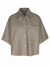 RIANI | Chaqueta de cuero | Beige