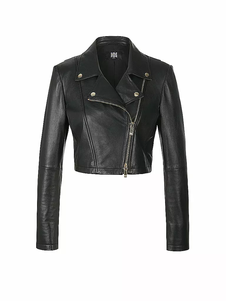 RIANI | Chaqueta de cuero | Negro