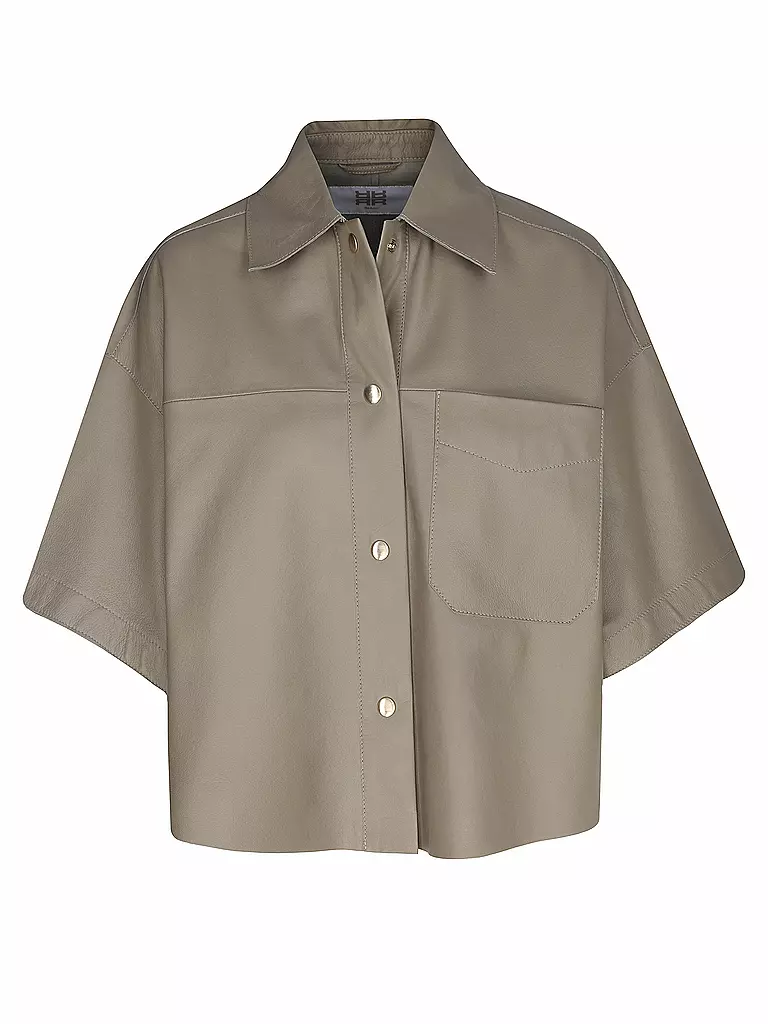 RIANI | Chaqueta de cuero | Beige