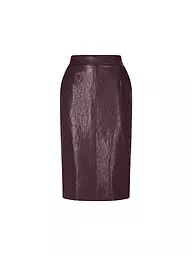 RIANI | Falda de tubo | Rojo oscuro