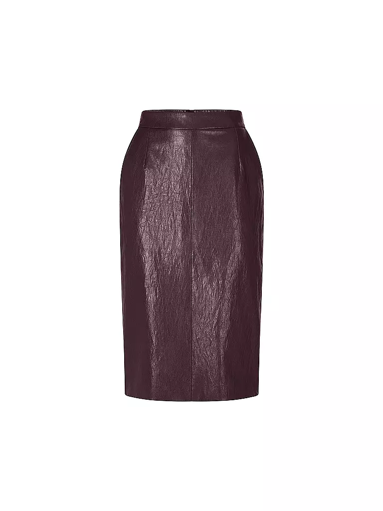 RIANI | Falda de tubo | Rojo oscuro