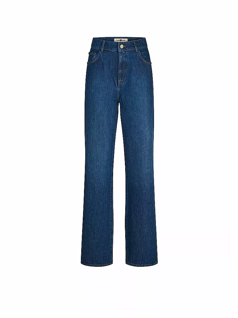 RIANI | Jeans de corte ancho | Azul oscuro