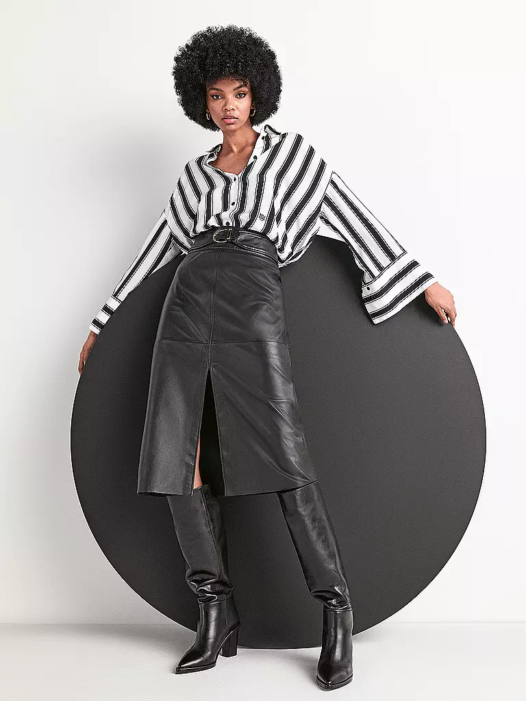 RIANI | Lederrock | Negro