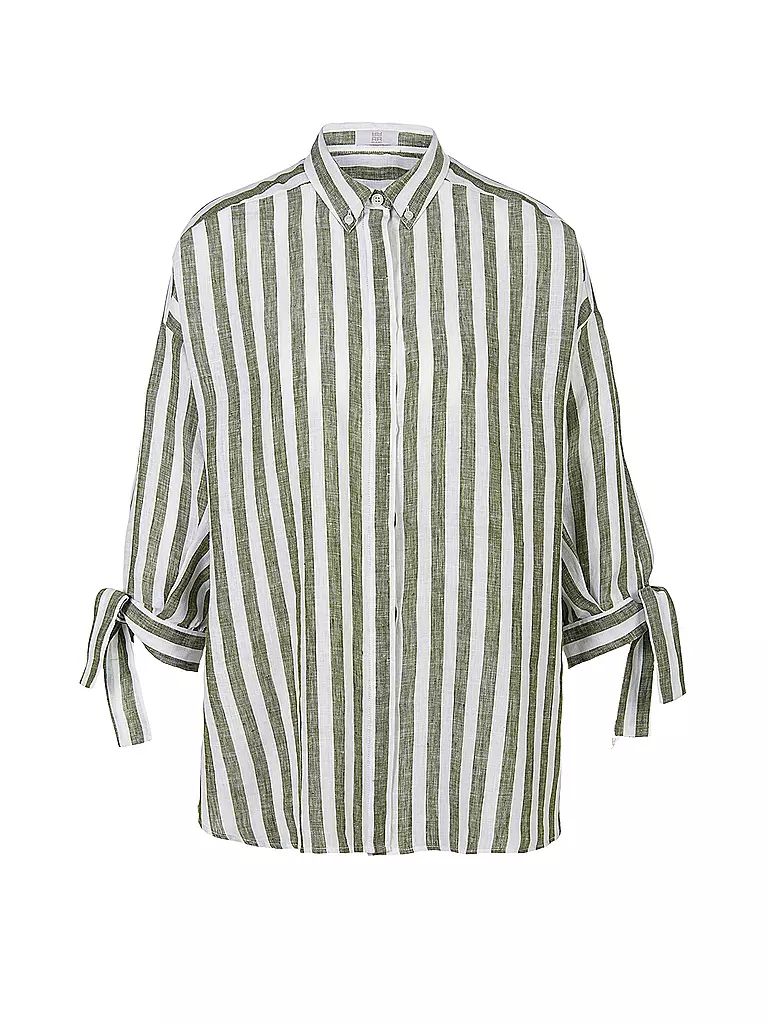 RIANI | Leinenbluse | Oliva