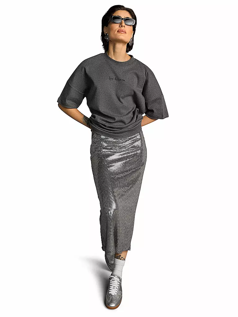RIANI | Maxifalda | Gris