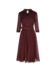 RIANI | Midikleid | Rojo oscuro