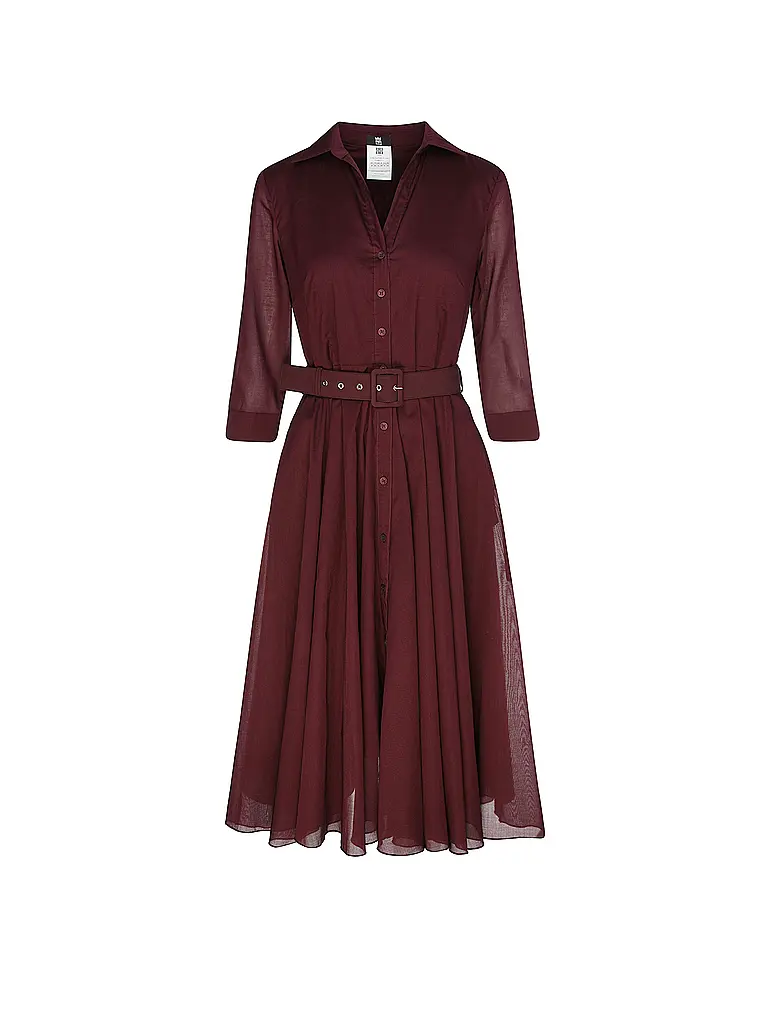 RIANI | Midikleid | Rojo oscuro
