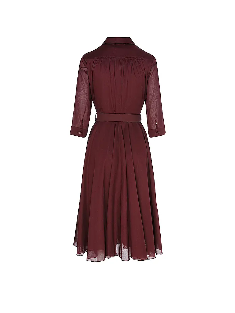 RIANI | Midikleid | Rojo oscuro