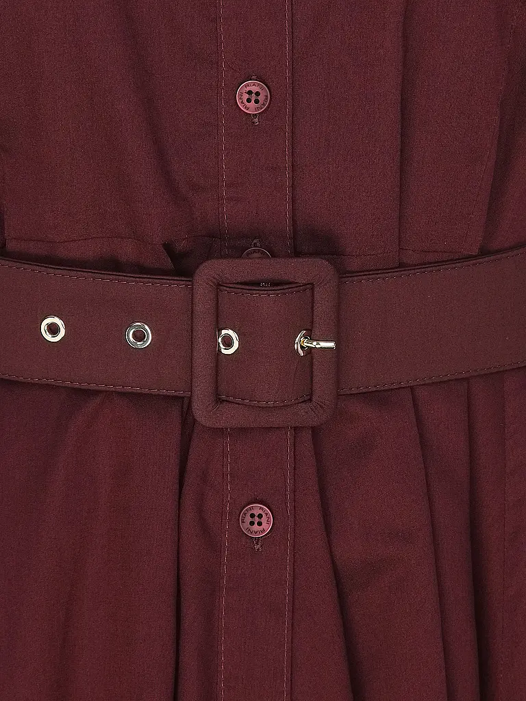 RIANI | Midikleid | Rojo oscuro
