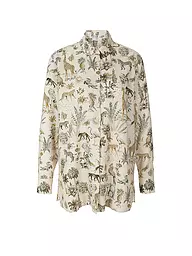 RIANI | Nombre del producto: Blusa de lino
Marca: RIANI
Color: crema
Categorías: Moda, Mujer
Etiquetas: Tallas grandes

Largo de manga: Manga larga
Material: Lino
Forma del cuello: Cuello de camisa
Diseño: Animal, Estampado
Corte (Prenda exterior): Regular
Esti | Crema