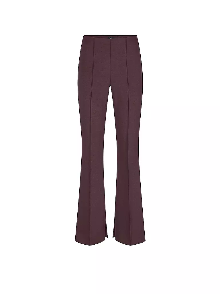 RIANI | Pantalón Bootcut Fit | Rojo oscuro