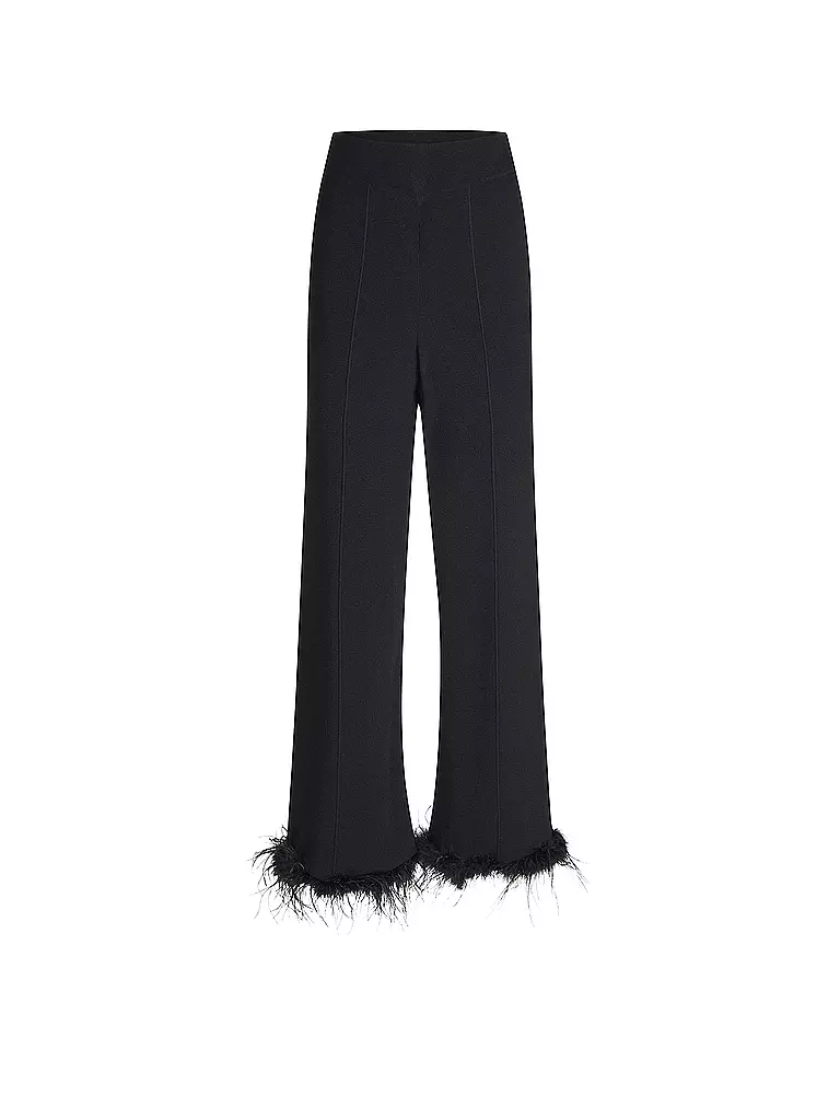 RIANI | Pantalón de corte acampanado | Negro