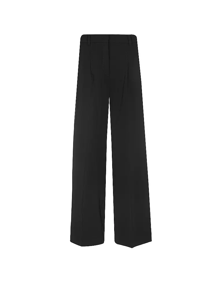 RIANI | Pantalón de vestir de corte ancho | Negro