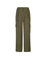 RIANI | Pantalones cargo de corte ancho | Oliva