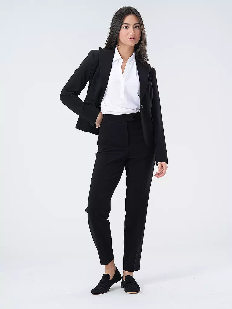 RIANI | Pantalones de vestir Slim Fit | Negro