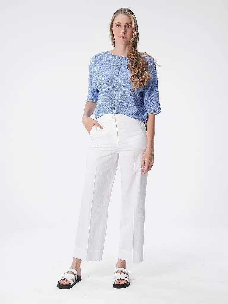 RIANI | Pantalones Marlene de corte ancho | Blanco