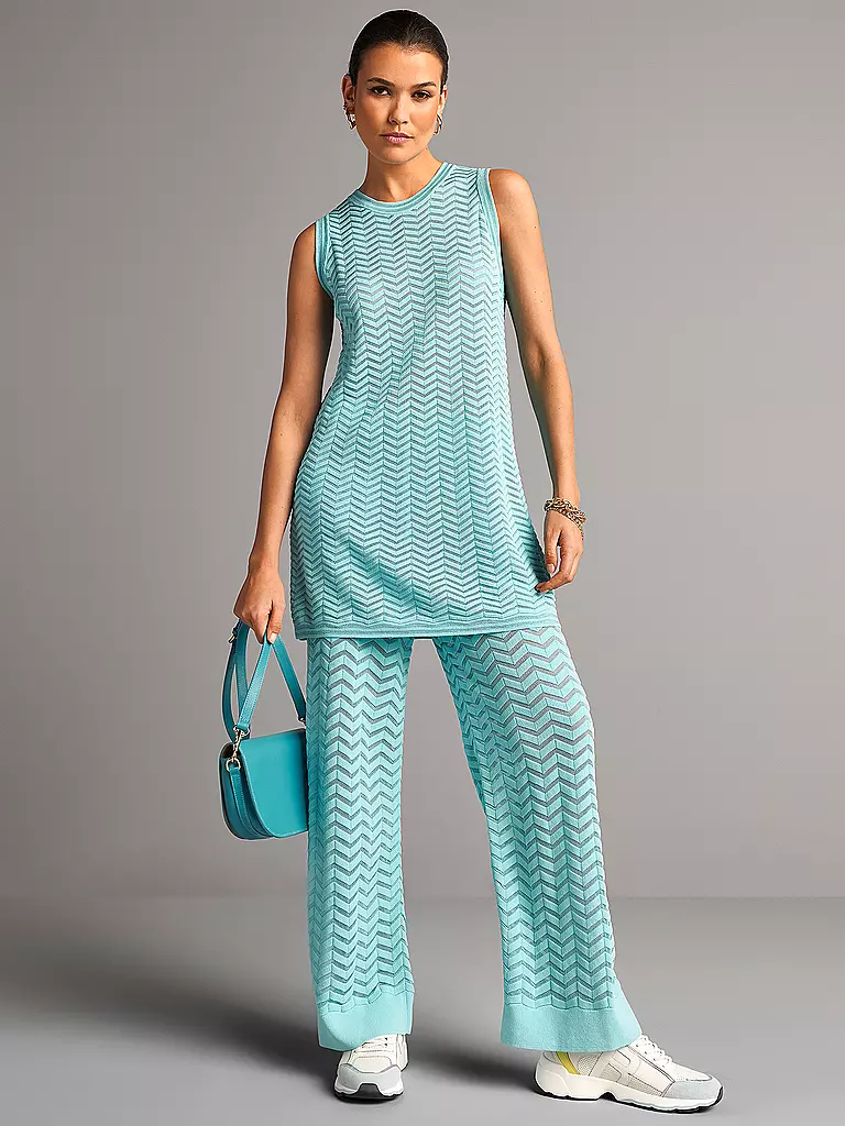 RIANI | Pantalones Marlene | Turquesa