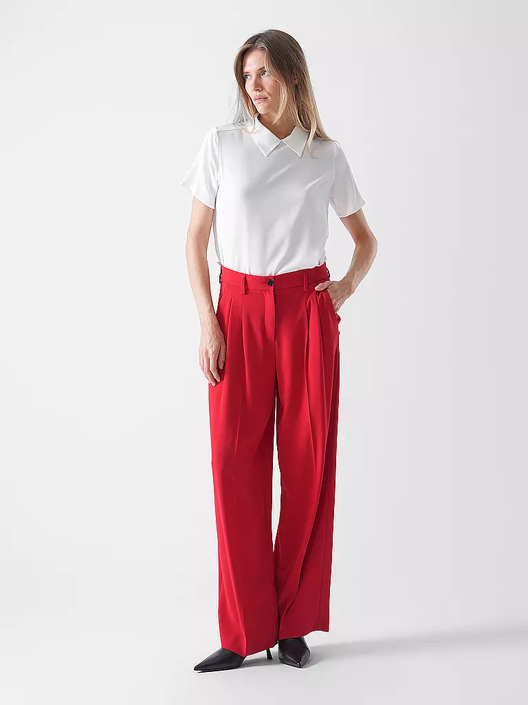 RIANI | Pantalones Marlene | Rojo