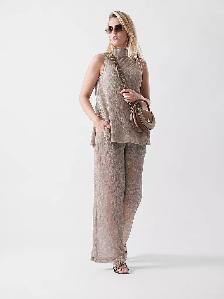 RIANI | Pantalones Marlene | Oro