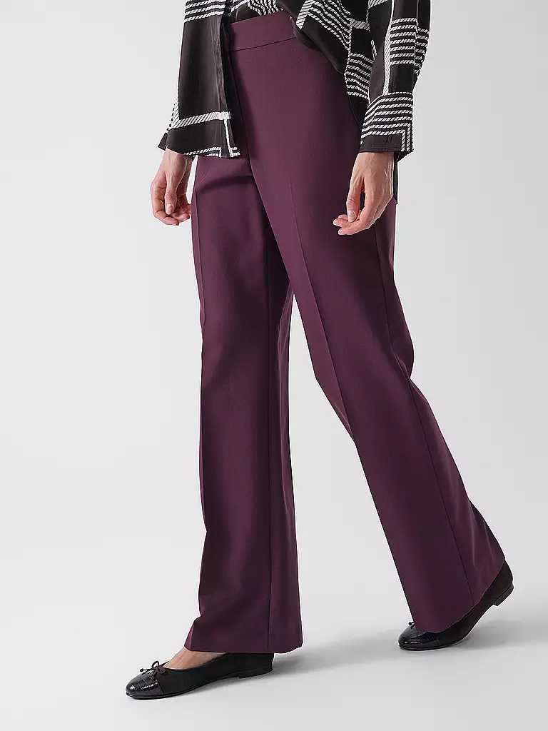 RIANI | Pantalones Marlene | Rojo oscuro