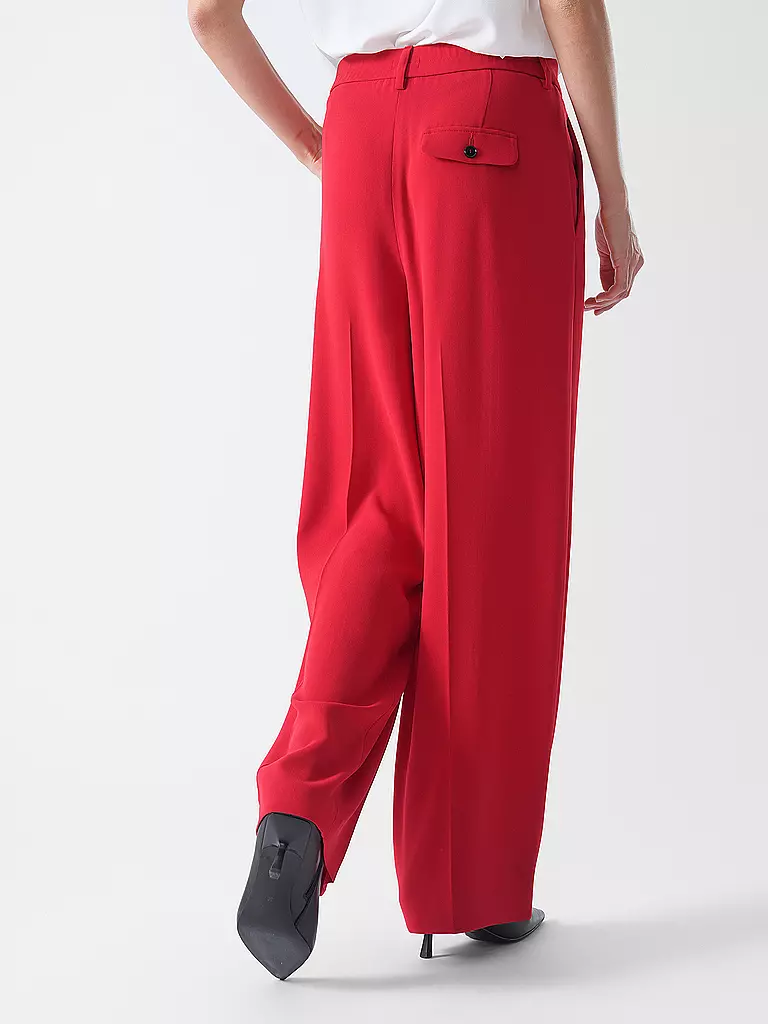 RIANI | Pantalones Marlene | Rojo