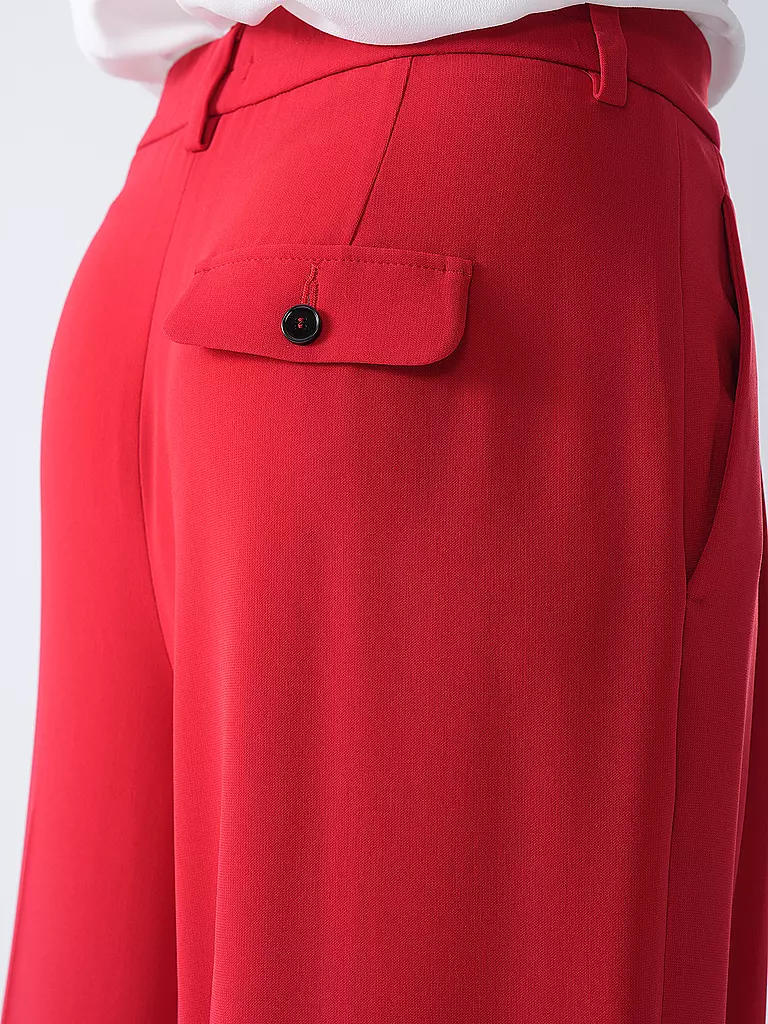 RIANI | Pantalones Marlene | Rojo