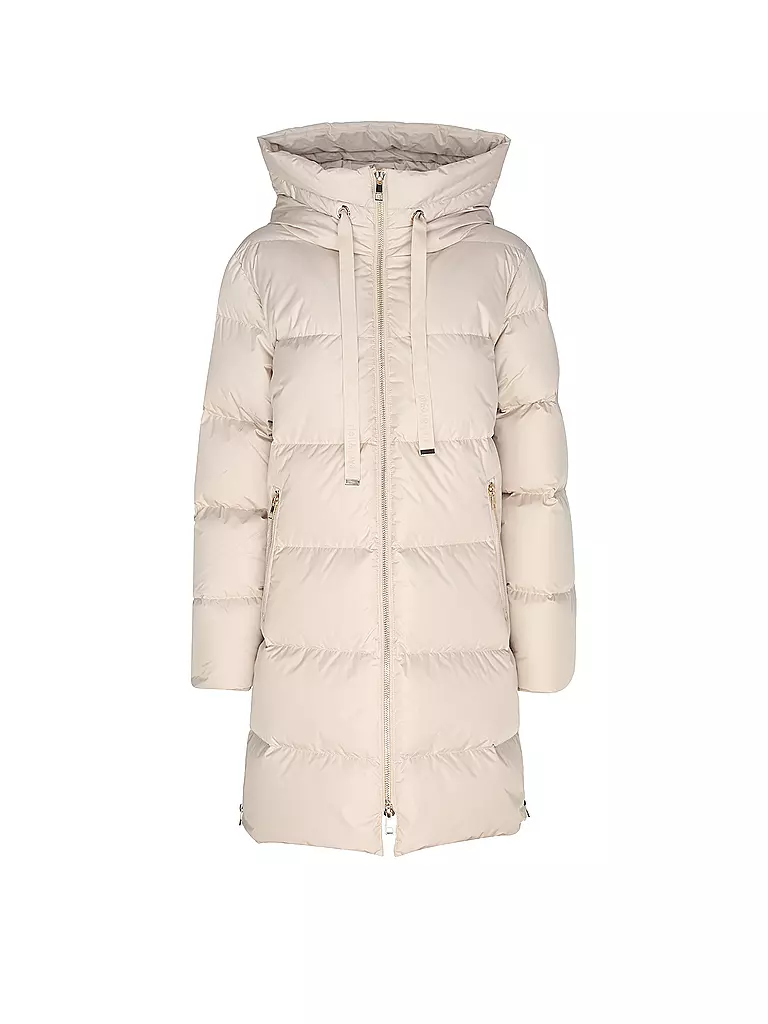 RICH & ROYAL | Abrigo acolchado de plumón | Beige