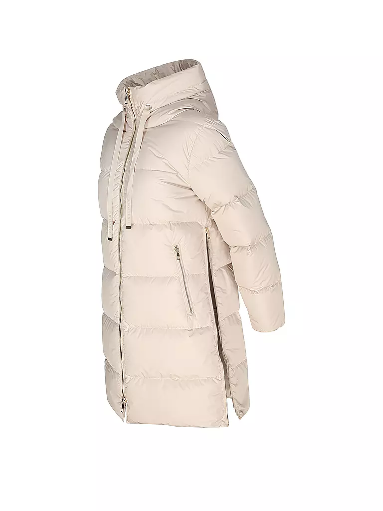 RICH & ROYAL | Abrigo acolchado de plumón | Beige