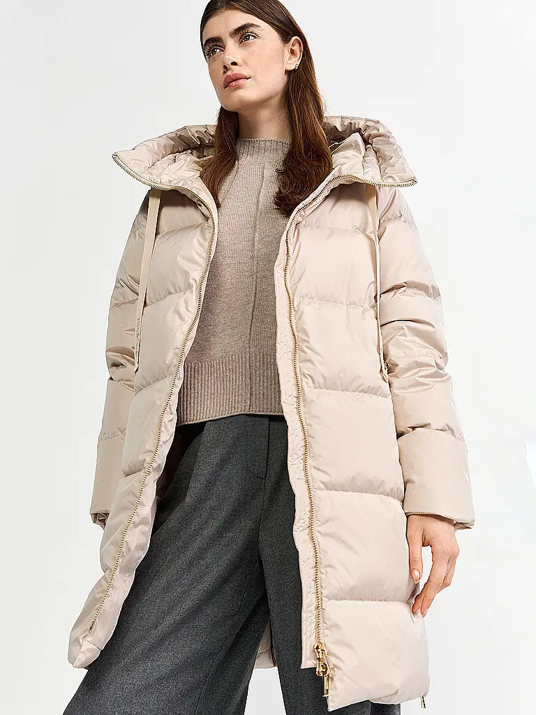 RICH & ROYAL | Abrigo acolchado | Beige