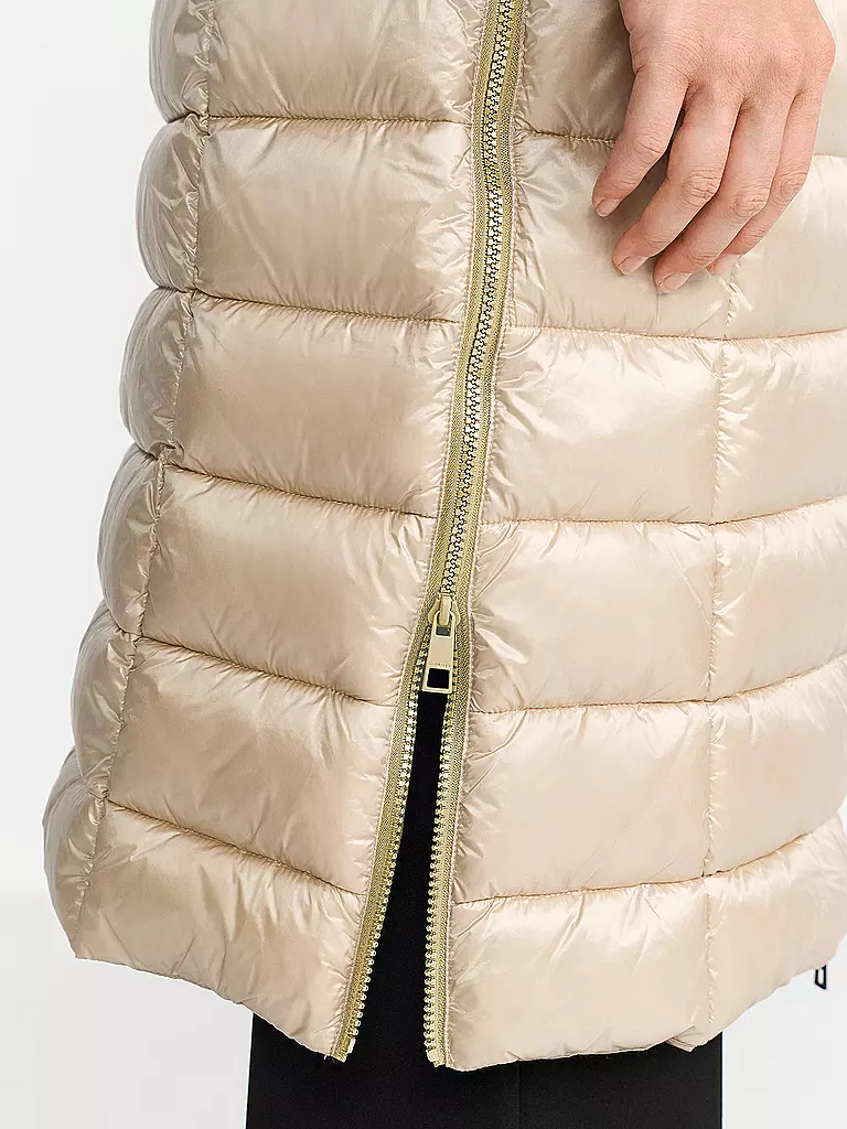 RICH & ROYAL | Abrigo acolchado | Beige