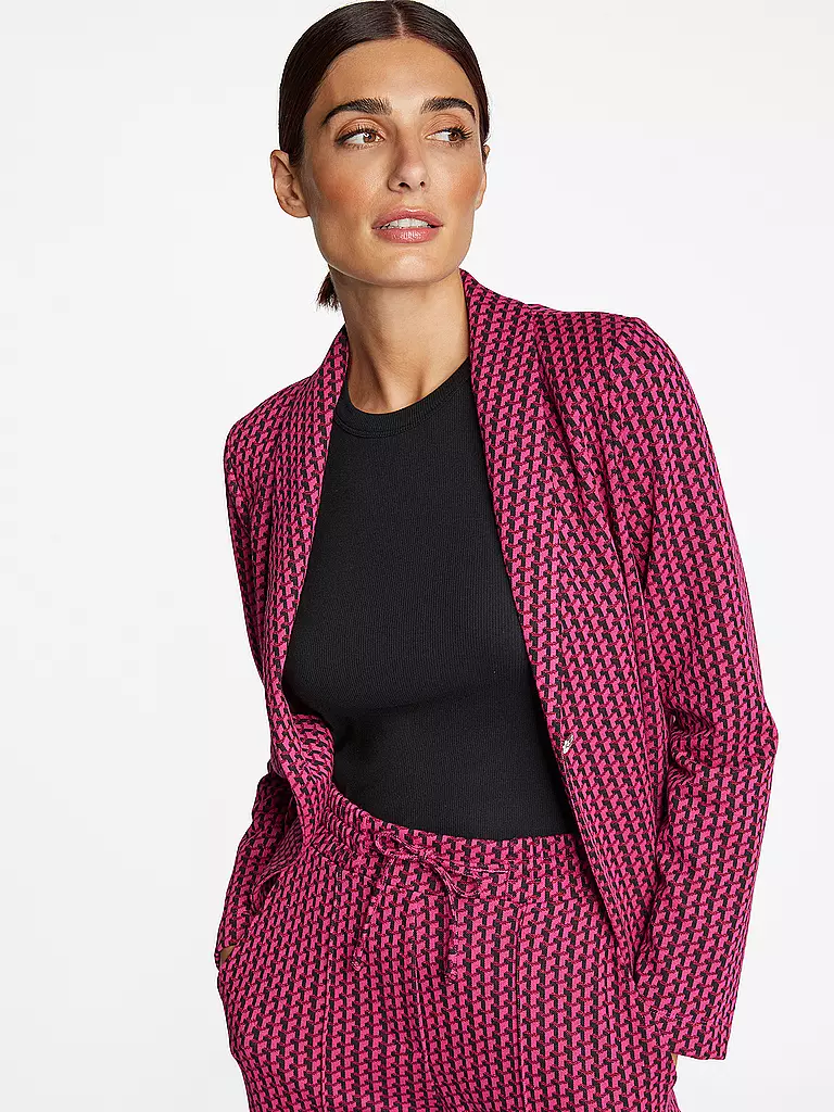 RICH & ROYAL | Blazer | Fucsia