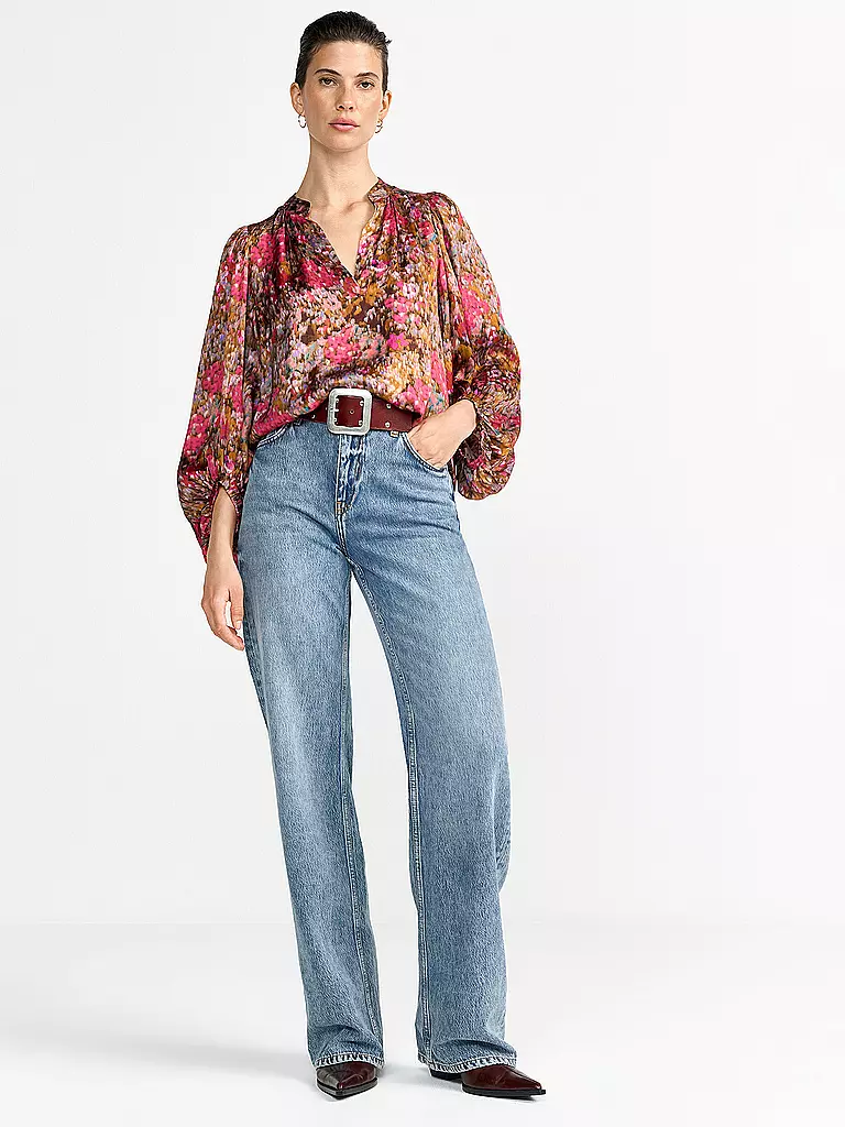 RICH & ROYAL | Blusón | Rojo oscuro