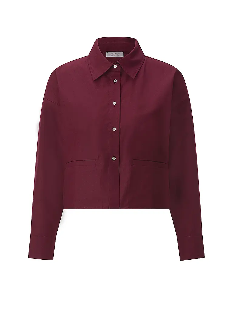 RICH & ROYAL | Blusa | Rojo oscuro