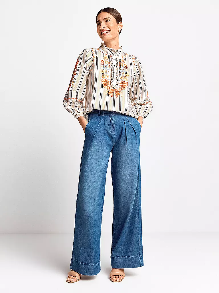 RICH & ROYAL | Blusenshirt  | Crema