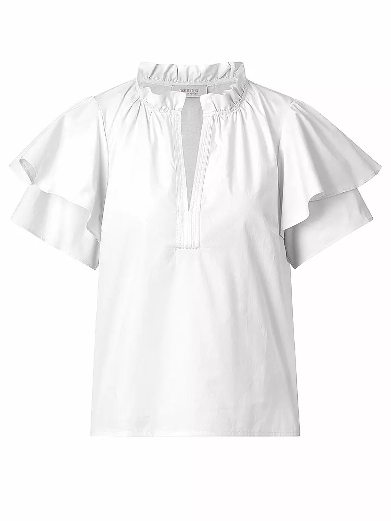 RICH & ROYAL | Blusenshirt | Blanco
