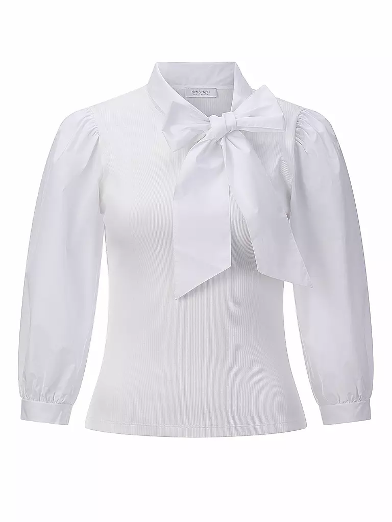 RICH & ROYAL | Blusenshirt | Blanco