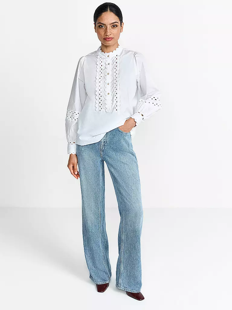 RICH & ROYAL | Blusenshirt | Blanco