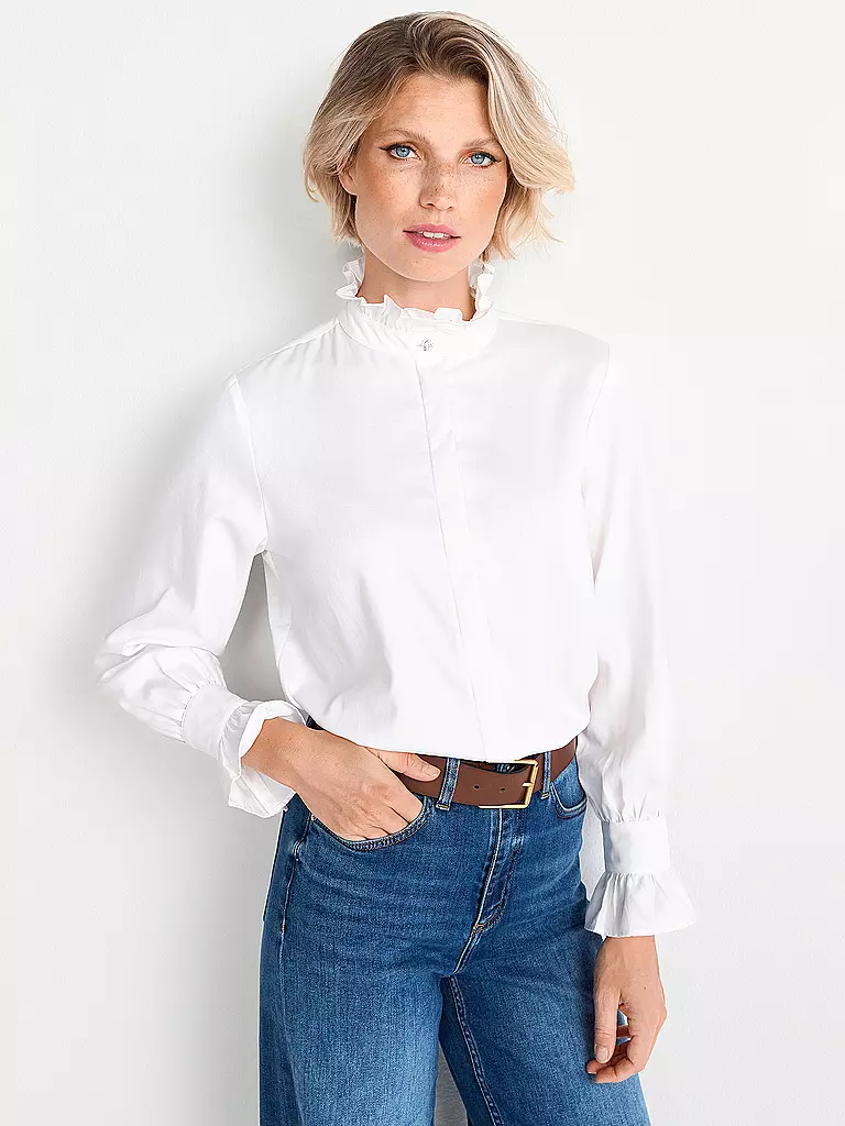 RICH & ROYAL | Blusenshirt | Blanco