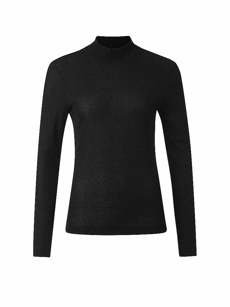 RICH & ROYAL | Camiseta de cuello alto | Negro