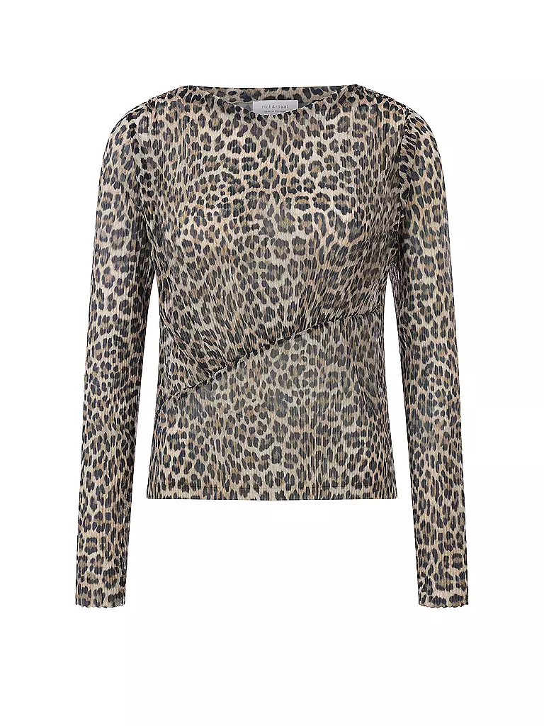 RICH & ROYAL | Camiseta de manga larga | Marrón