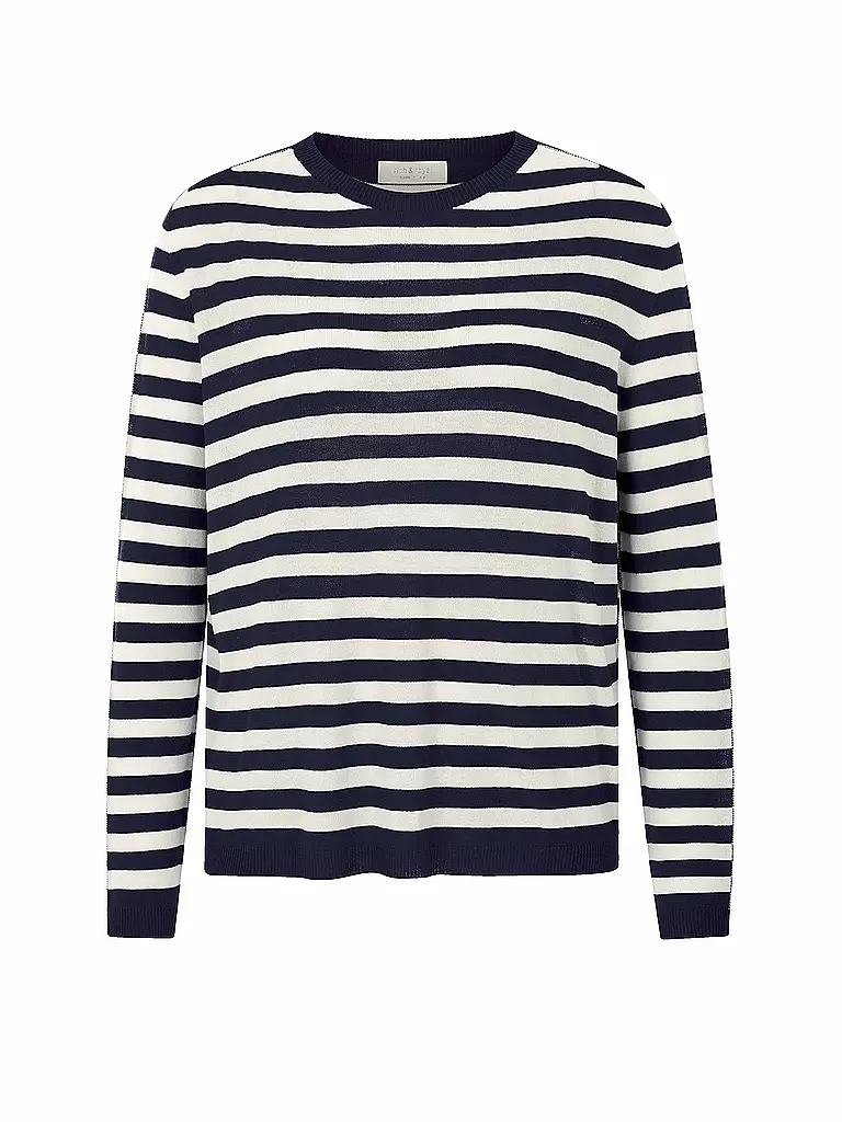RICH & ROYAL | Camiseta de manga larga | Azul oscuro