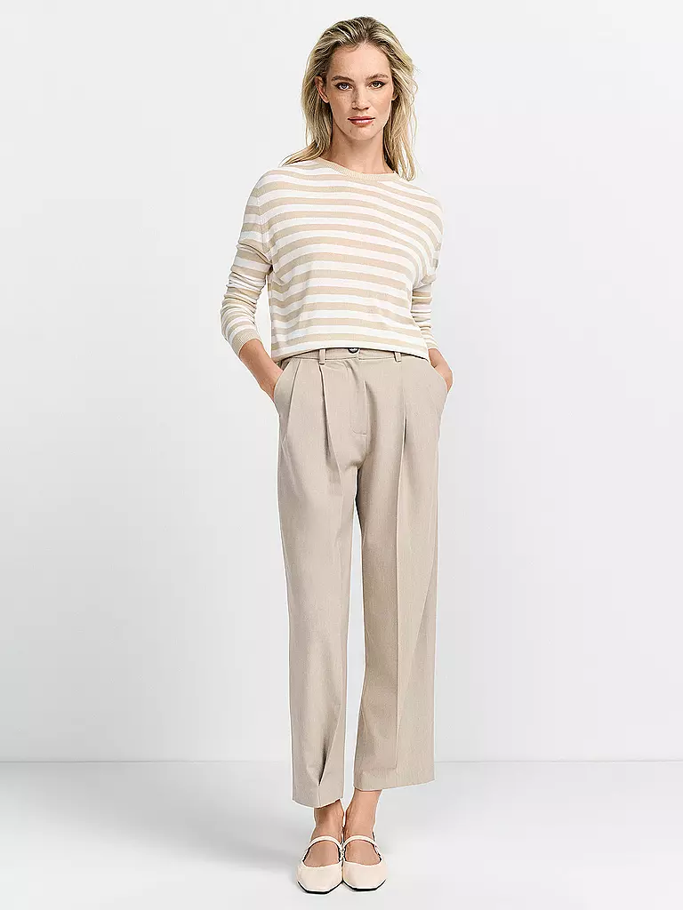 RICH & ROYAL | Camiseta de manga larga | Beige