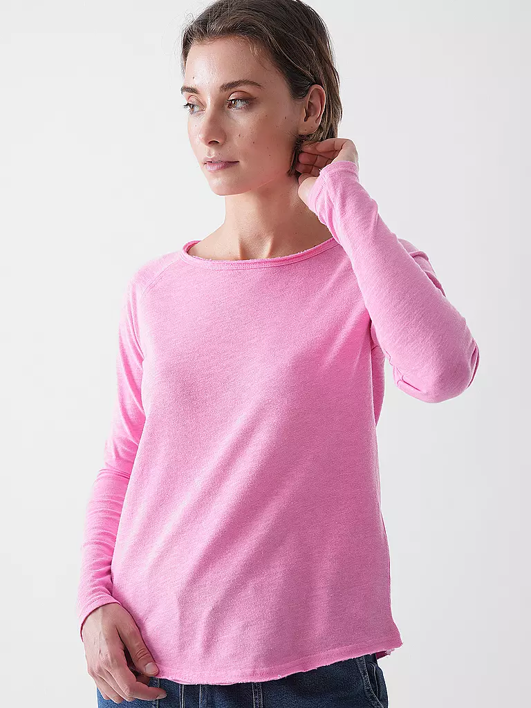 RICH & ROYAL | Camiseta de manga larga | Fucsia