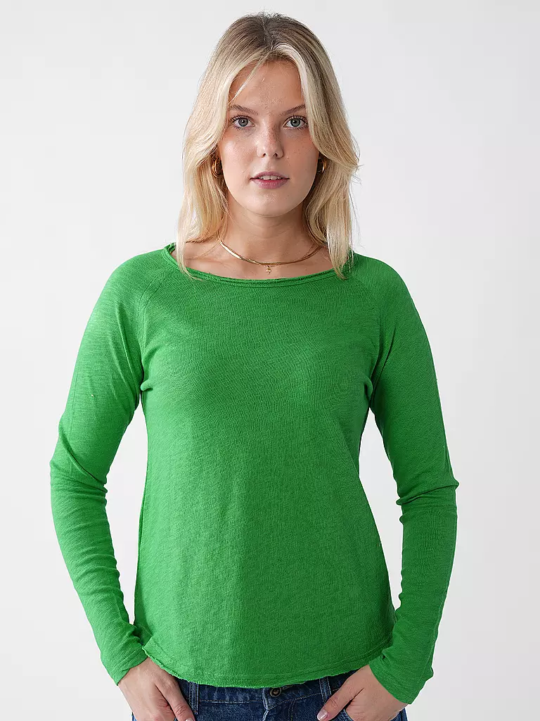 RICH & ROYAL | Camiseta de manga larga | Verde claro