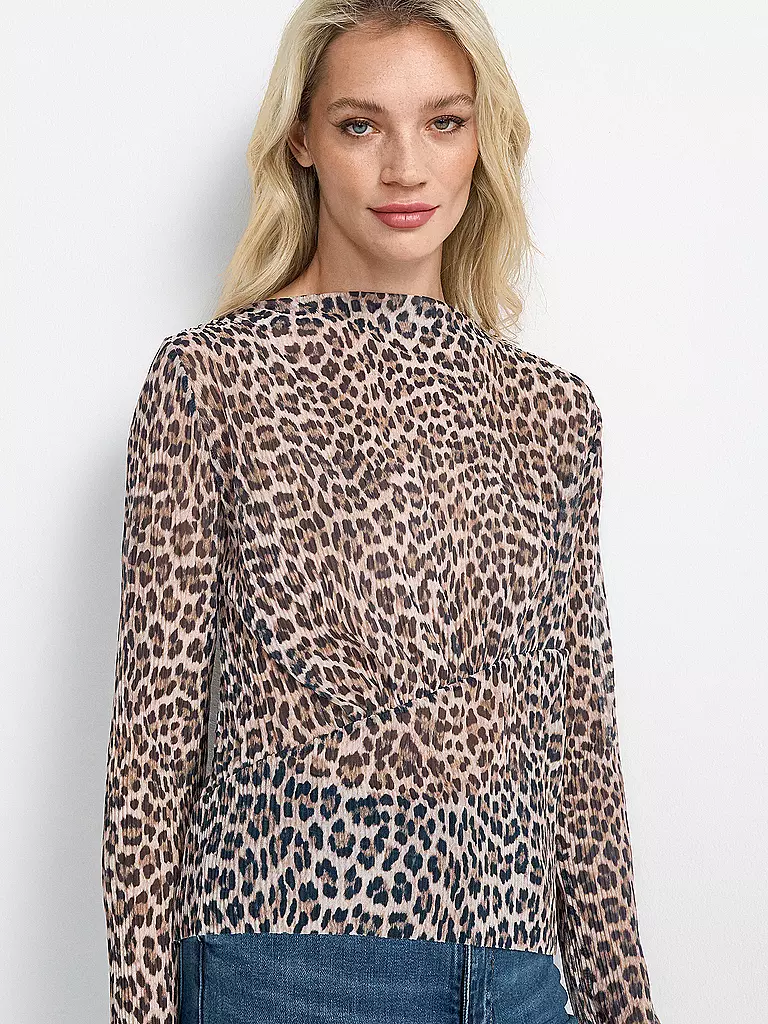 RICH & ROYAL | Camiseta de manga larga | Marrón