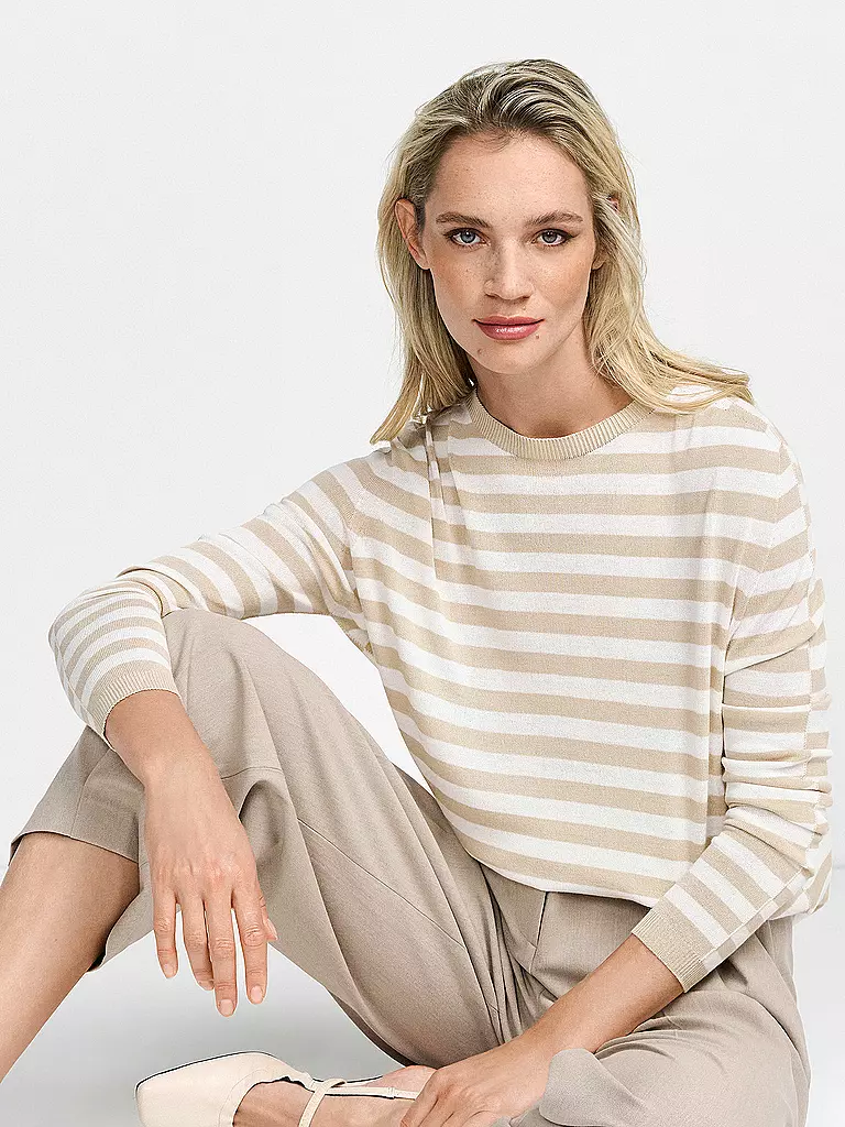 RICH & ROYAL | Camiseta de manga larga | Beige