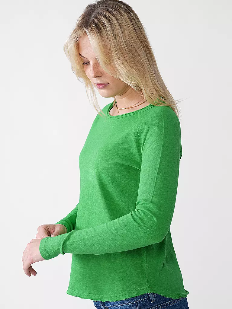 RICH & ROYAL | Camiseta de manga larga | Verde claro