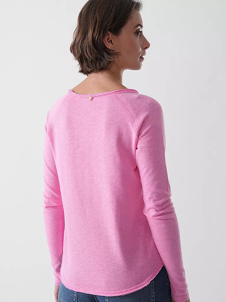 RICH & ROYAL | Camiseta de manga larga | Fucsia