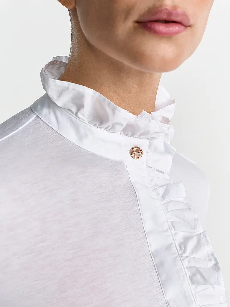 RICH & ROYAL | Camiseta de manga larga | Blanco